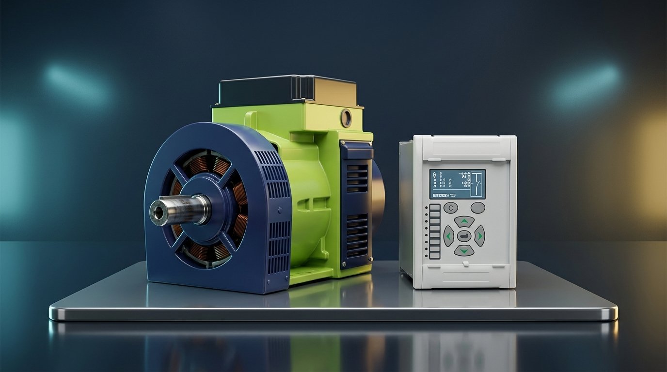 Precision Industrial Alternators & Numerical Relays
